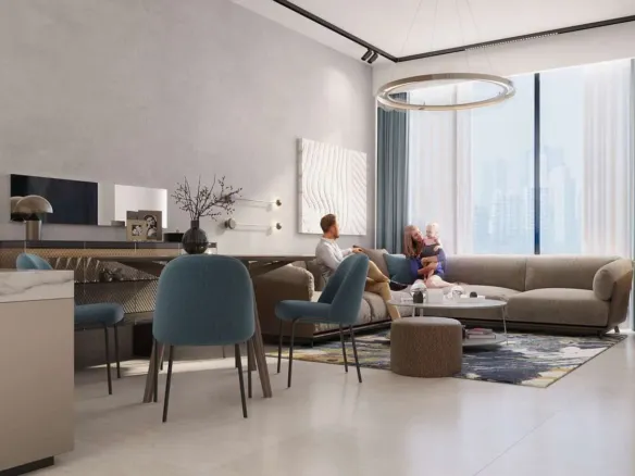 Millenium Talia Residences — интерьер гостиной, фото 8