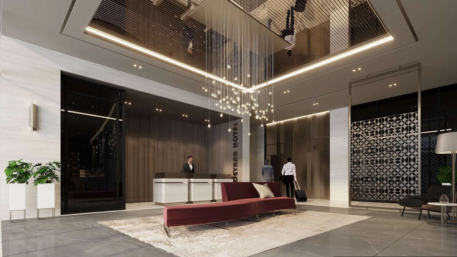 Millenium Talia Residences — лобби
