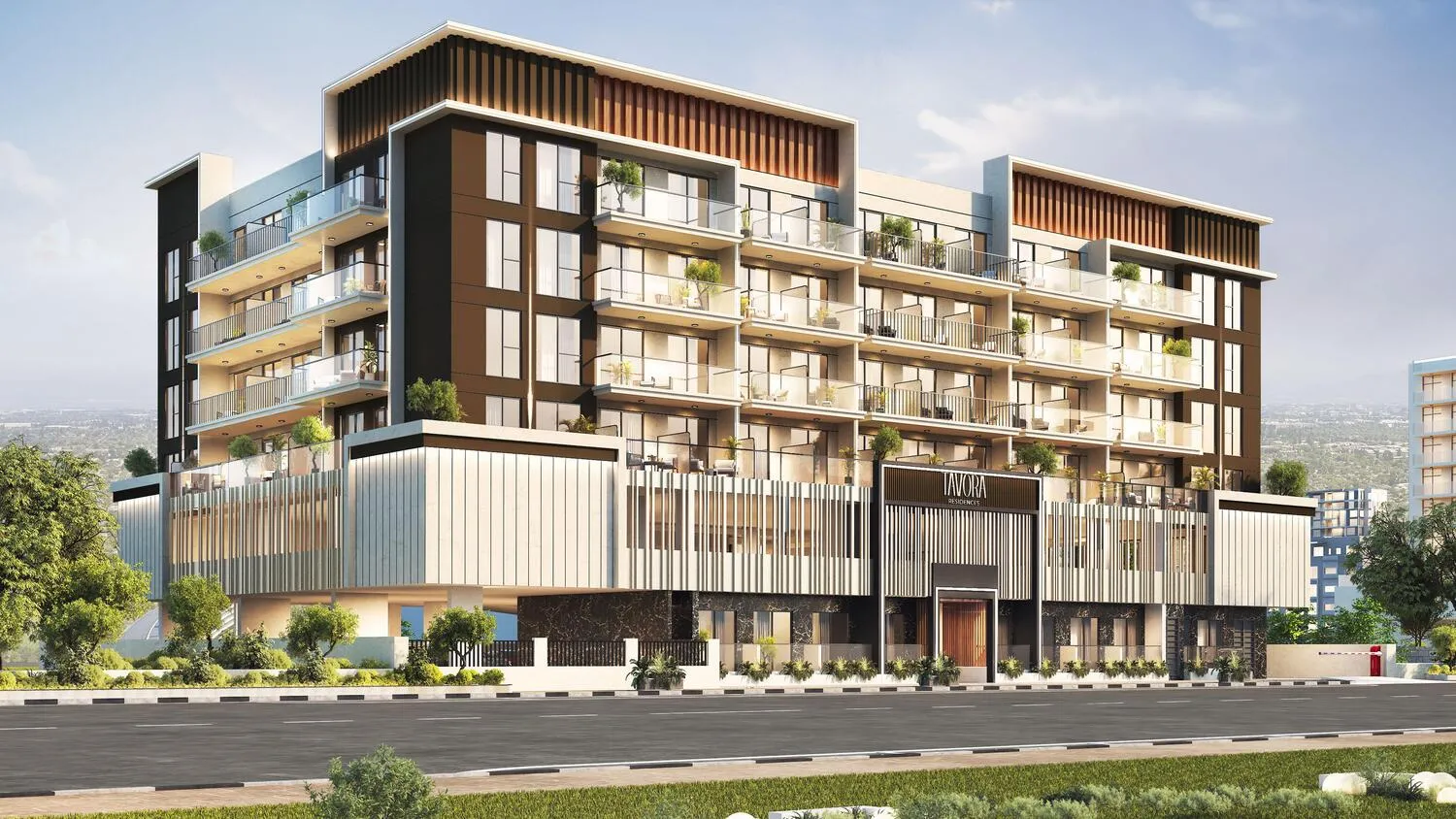 Tavora Residences — фасад здания