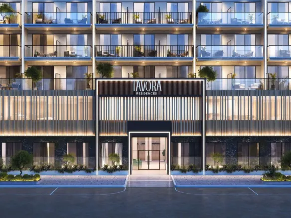 Tavora Residences — вход в здание