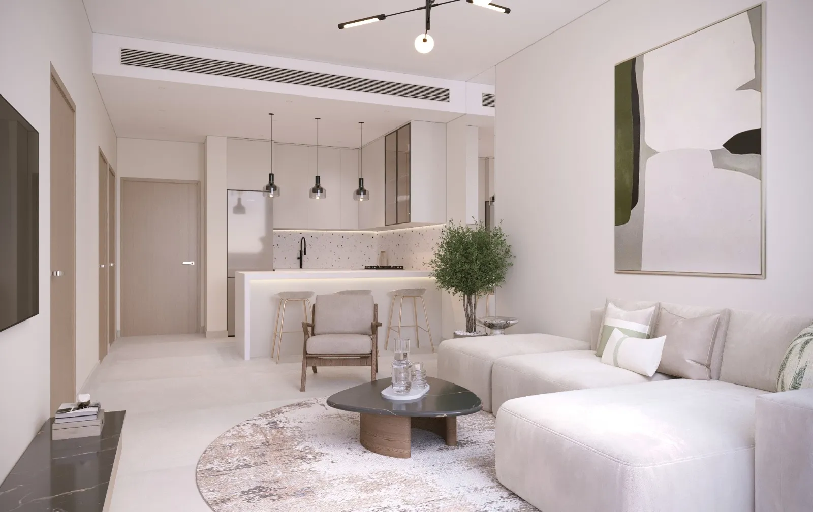 Tavora Residences — интерьер гостиной, фото 8