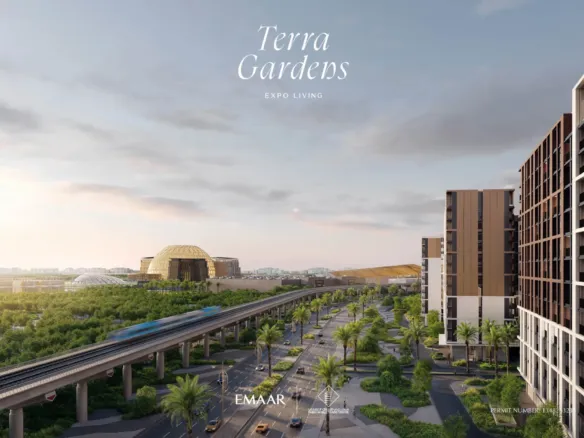Terra Gardens — вид на комплекс