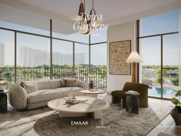 Terra Gardens — интерьер гостиной