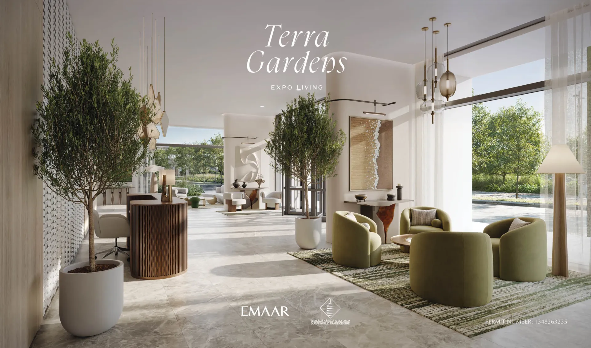 Terra Gardens — лобби
