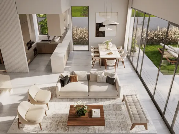 Terra Golf Collection Phase 2 — интерьер гостиной, фото 8