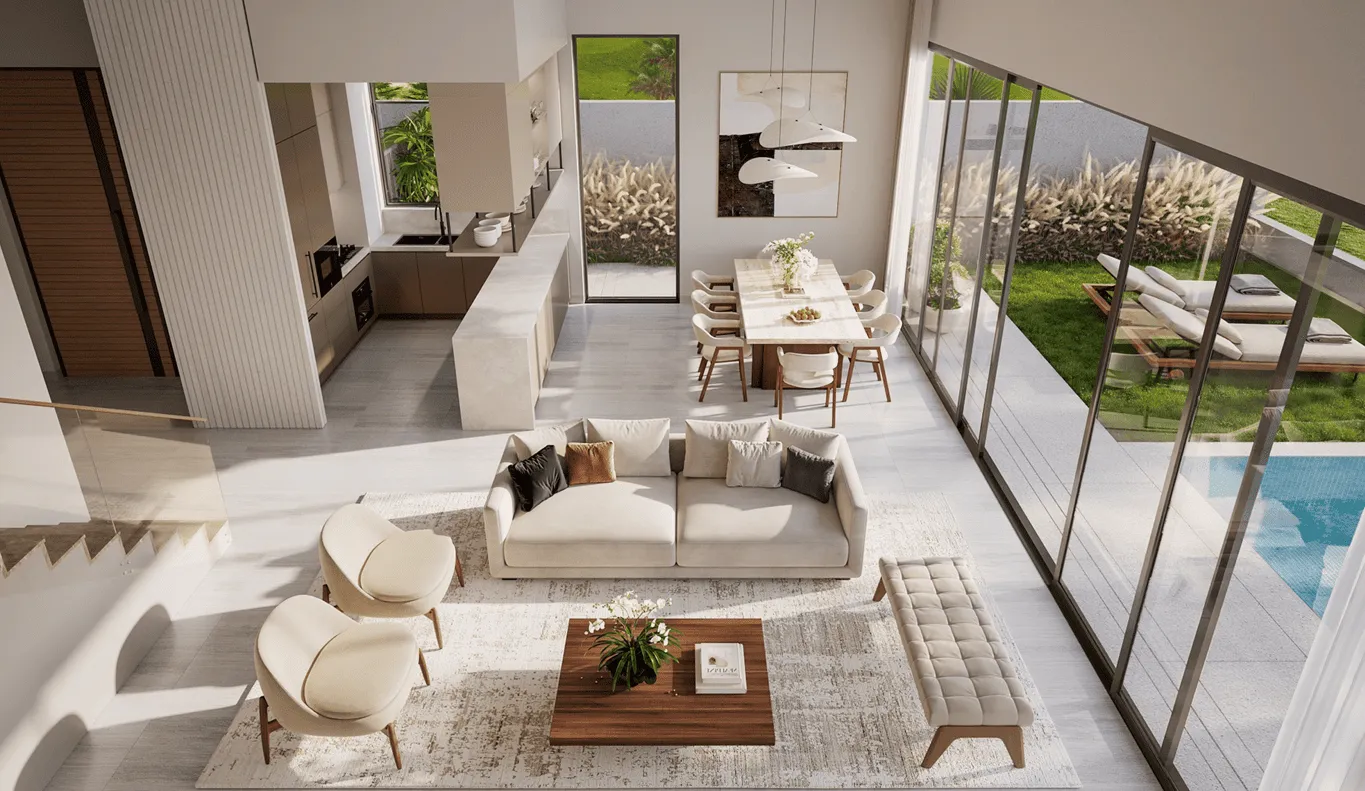 Terra Golf Collection Phase 2 — интерьер гостиной, фото 8