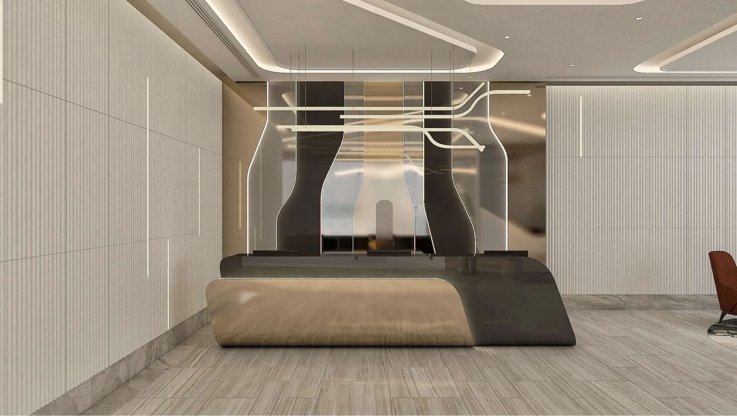 Terraces Marasi Drive — лобби