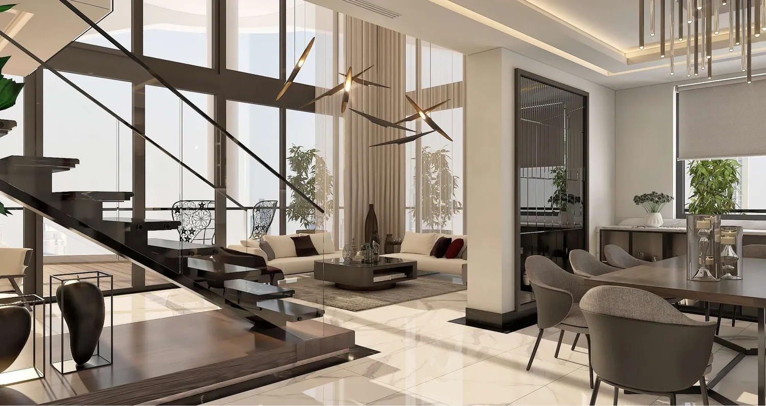 Terraces Marasi Drive — интерьер гостиной