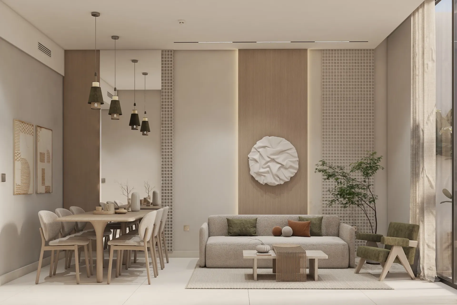 Terva Homes — интерьер гостиной