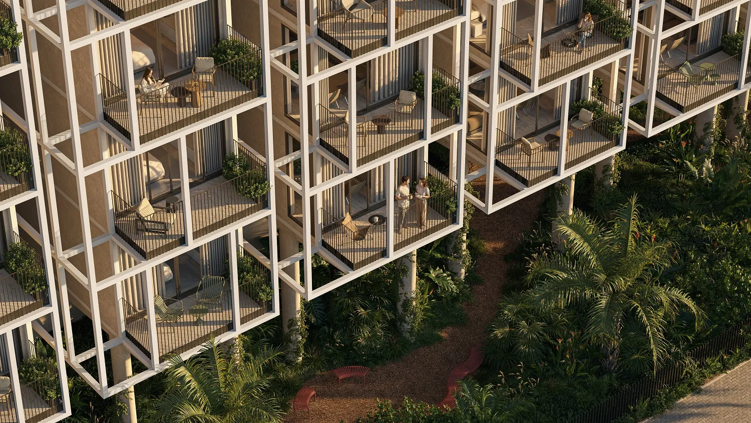 Tessera – Al Ghurair — фасад здания