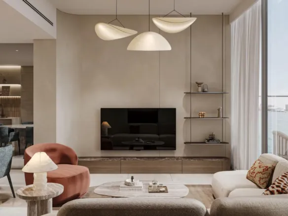 The Artery Residences — интерьер гостиной