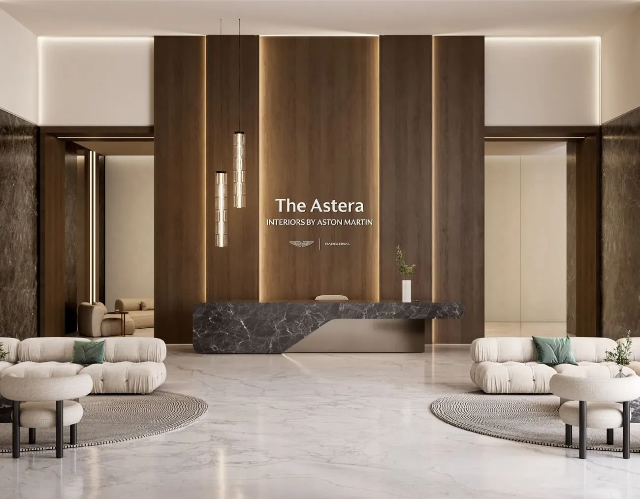 The Astera by Aston Martin — лобби