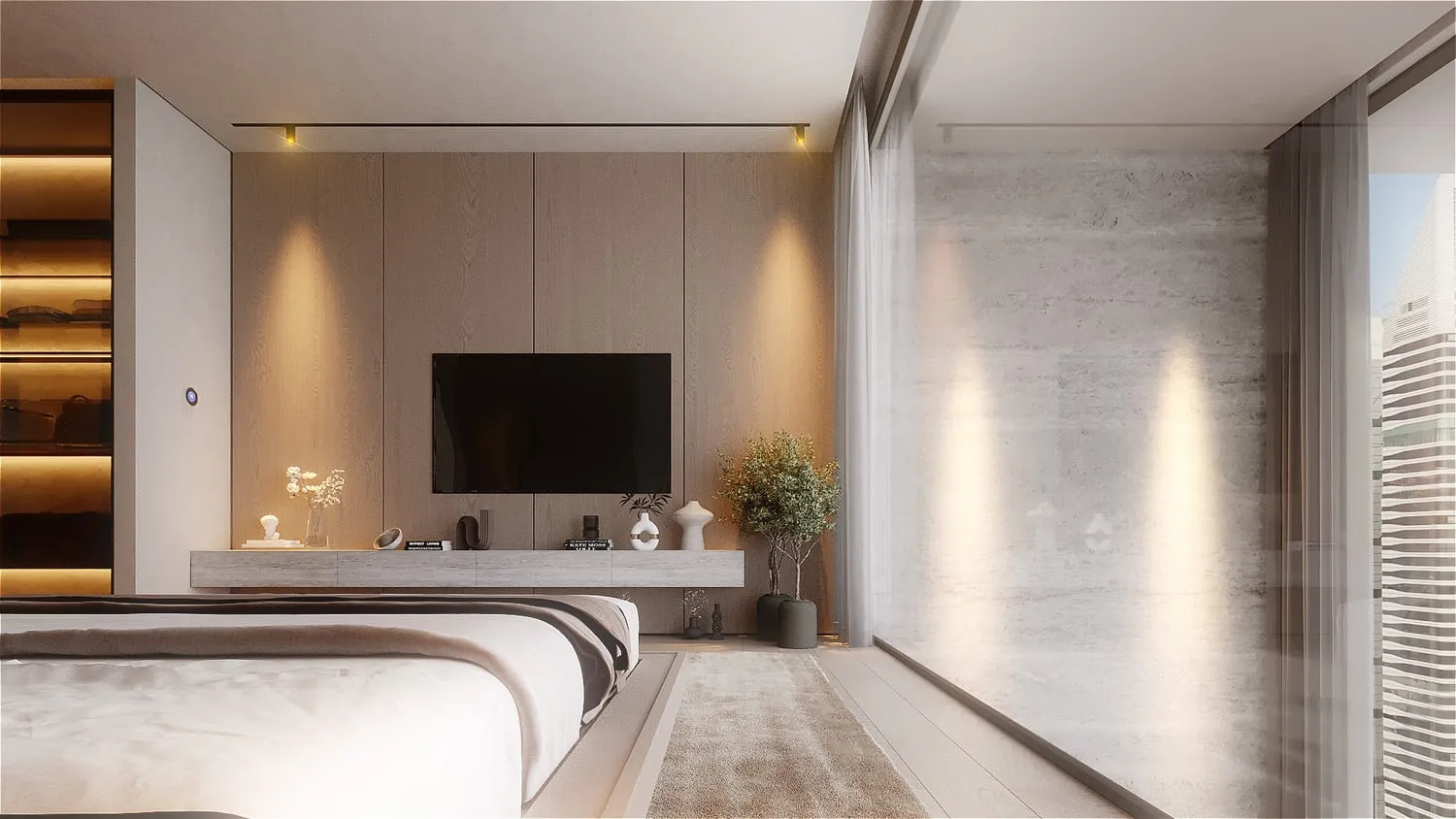 The Autograph i Series Residence — спальня