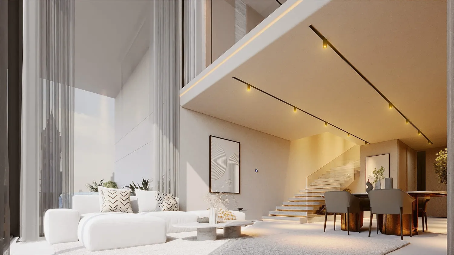 The Autograph i Series Residence — интерьер гостиной