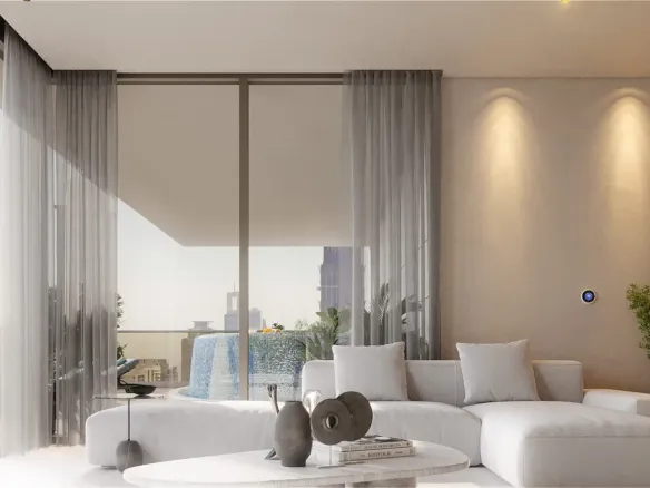 The Autograph i Series Residence — интерьер гостиной, фото 7