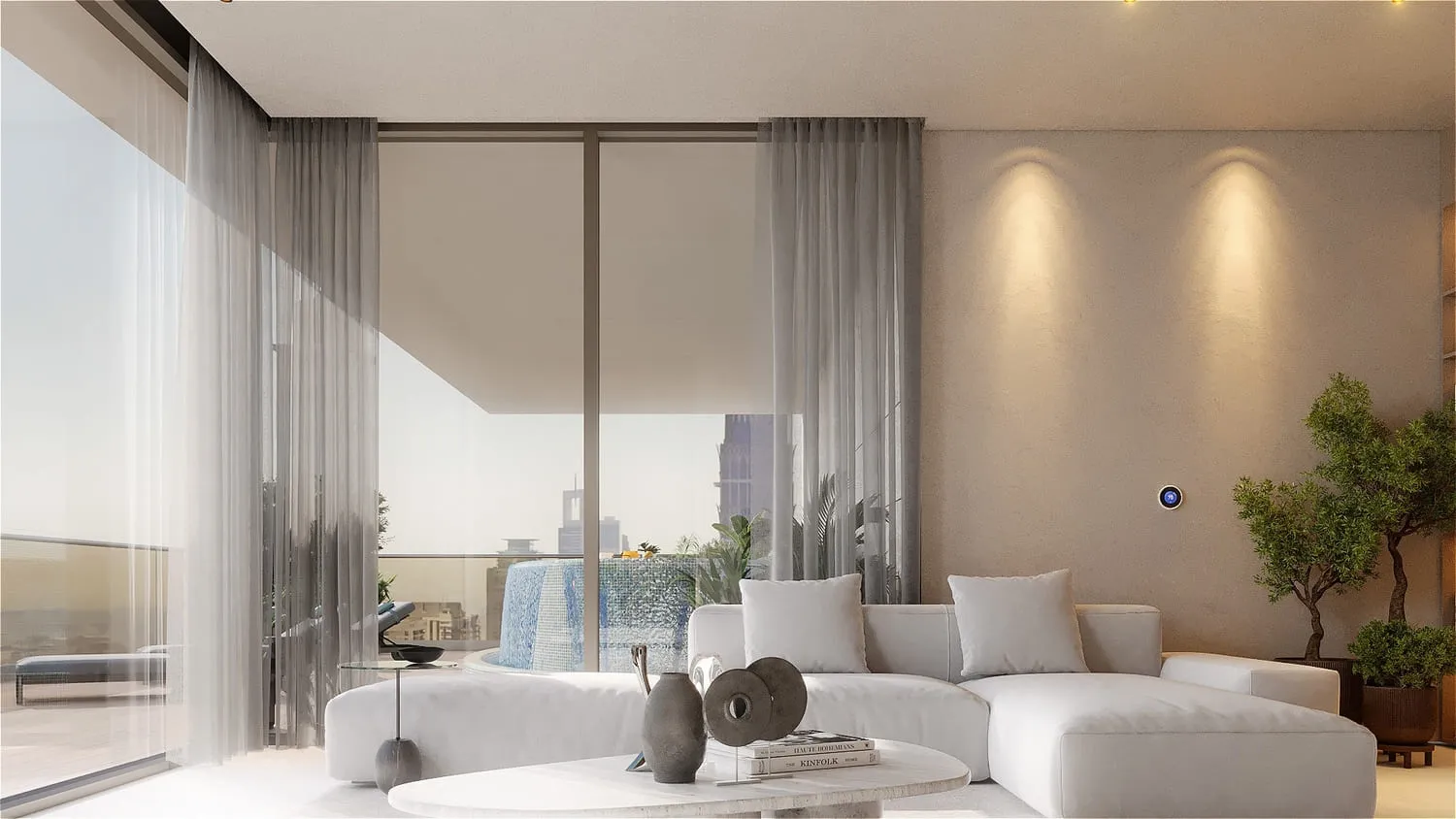 The Autograph i Series Residence — интерьер гостиной, фото 7