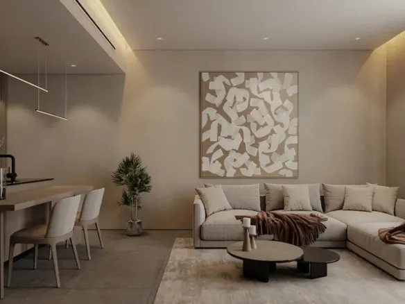 The Autograph Residences — интерьер гостиной