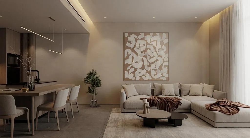 The Autograph Residences — интерьер гостиной