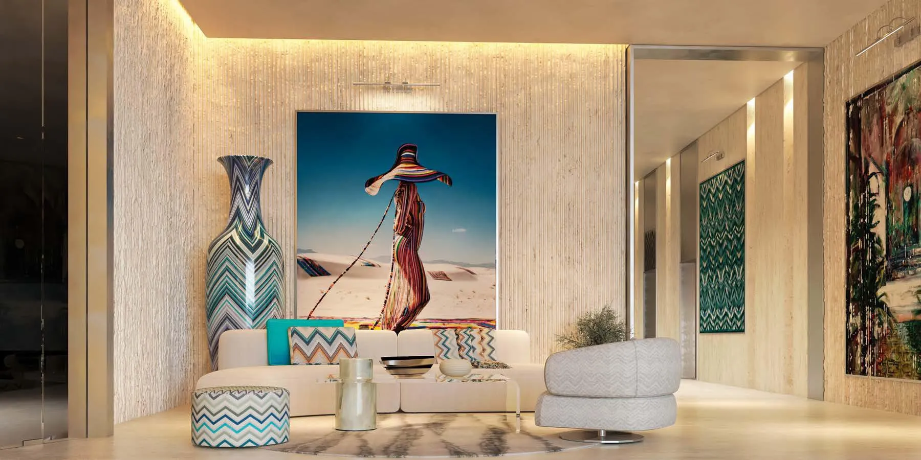 The Bay Interiors by Missoni — лобби, фото 13