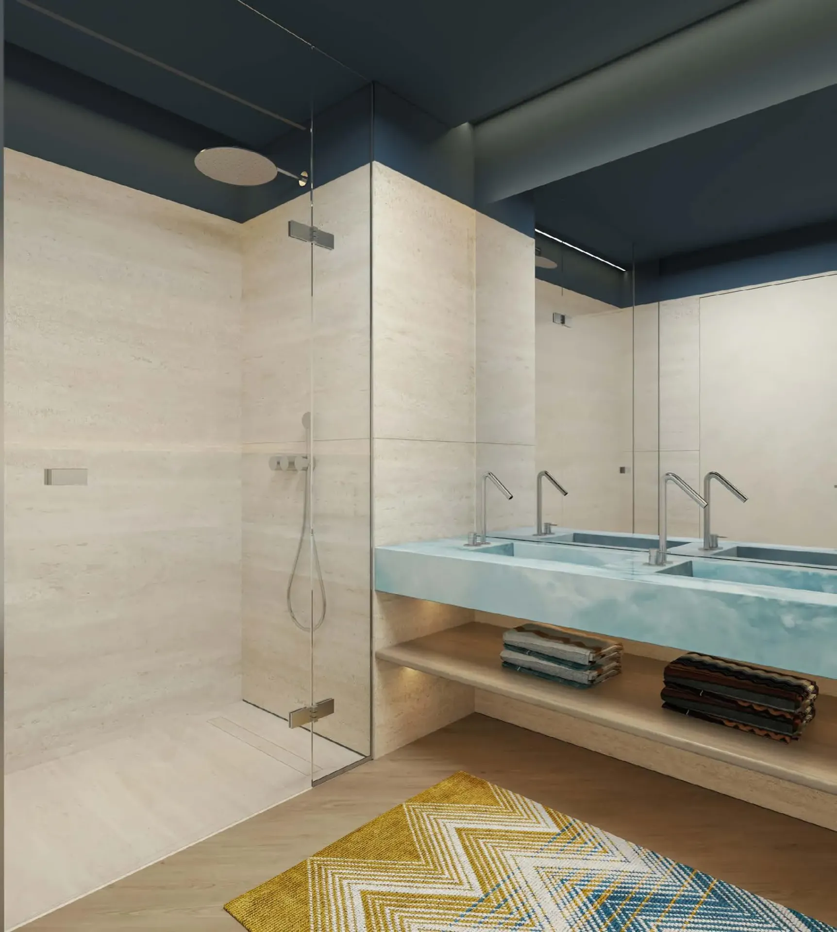 The Bay Interiors by Missoni — ванная комната