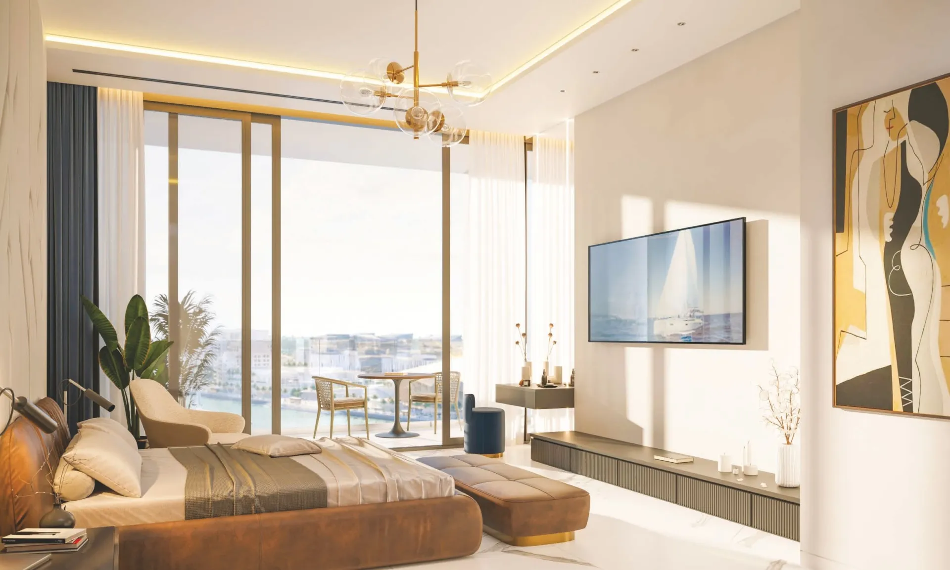 The Bay Residence 2 — спальня