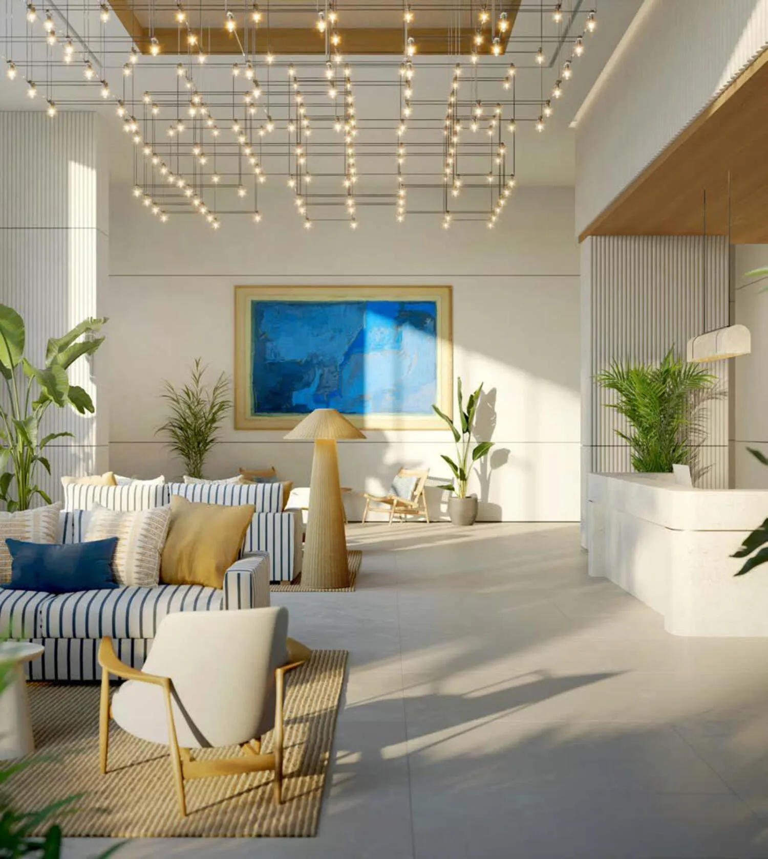 The Beach House Fahid — лобби
