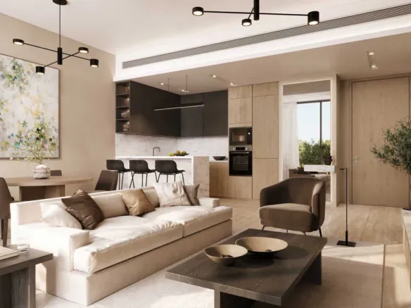 The Berkeley Residences — интерьер гостиной