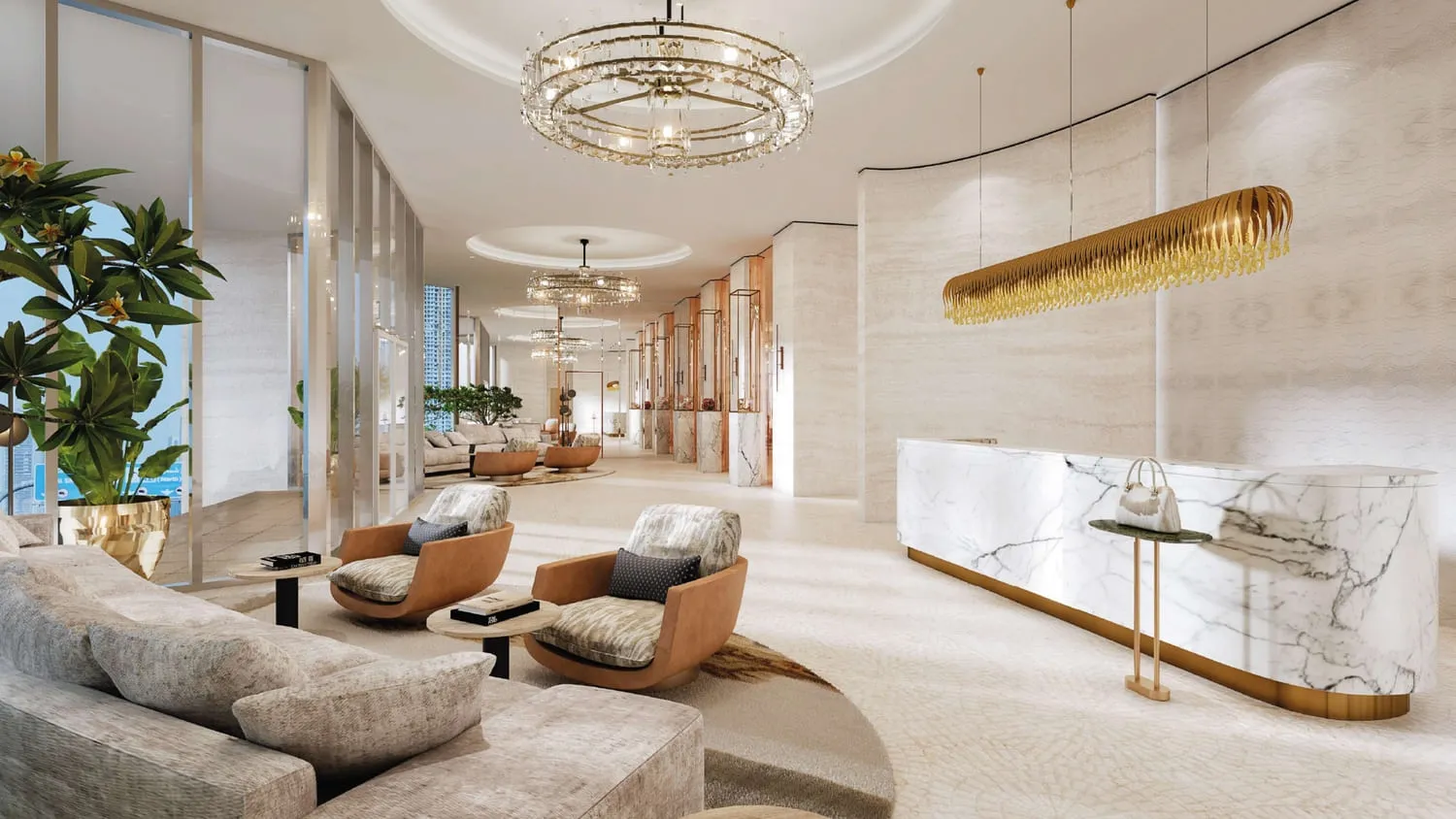 The Biltmore Residences Sufouh — лобби, фото 10