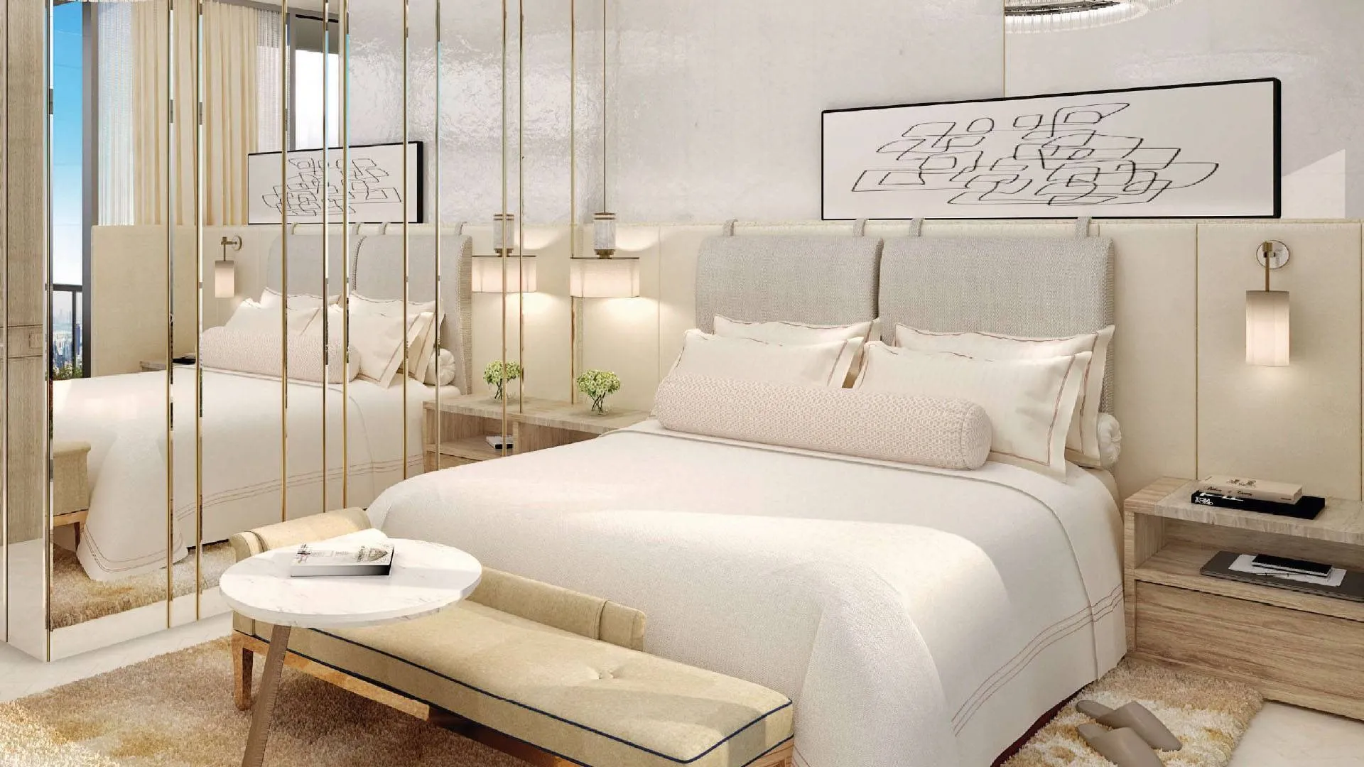 The Biltmore Residences Sufouh — спальня