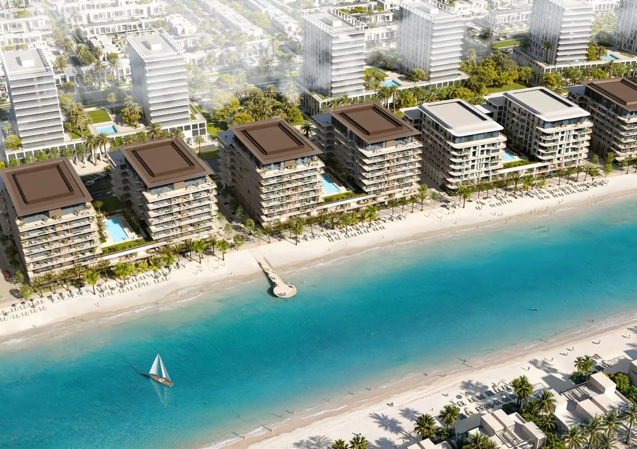 The Blue Beach Residence — вид на комплекс