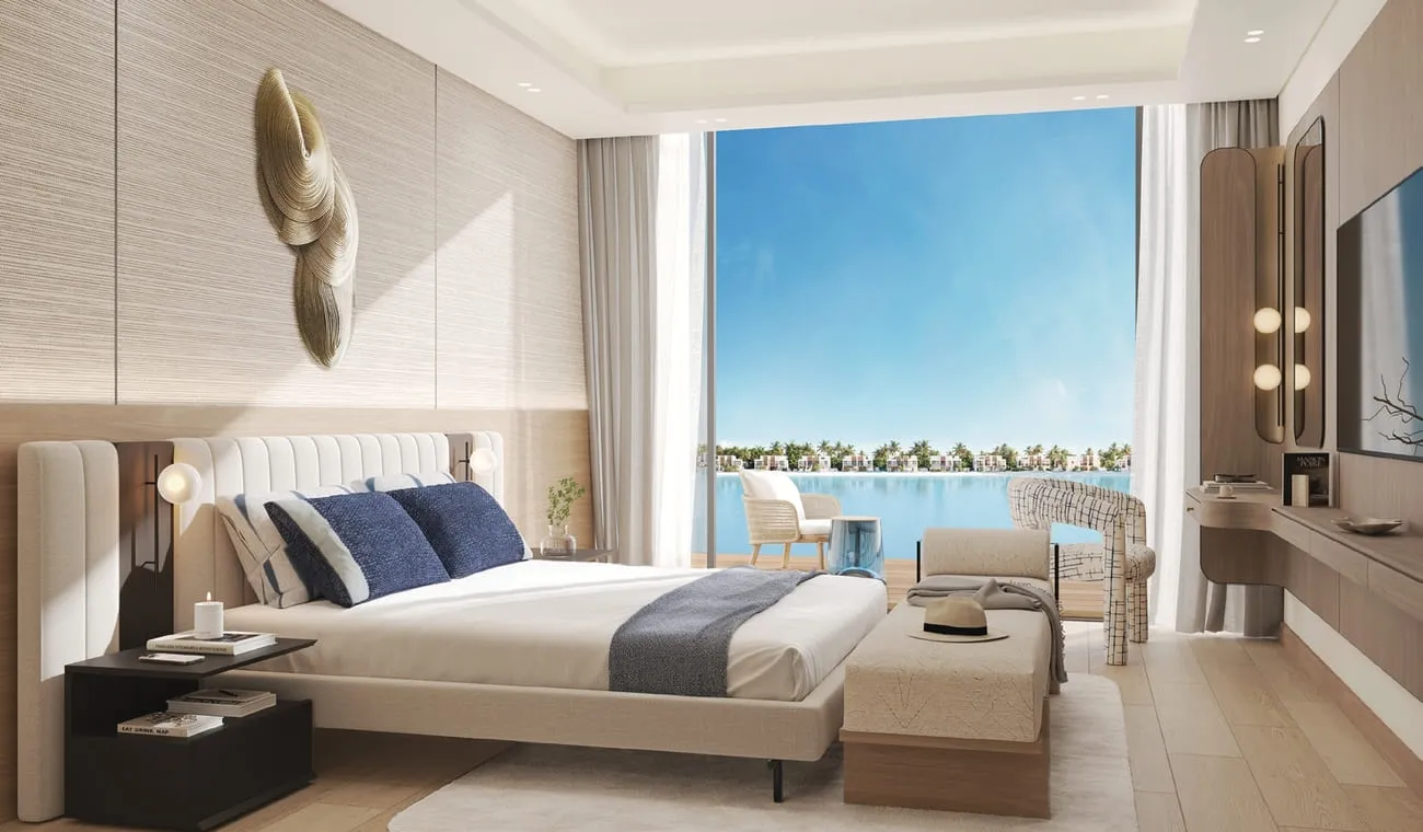 The Blue Beach Residence — спальня