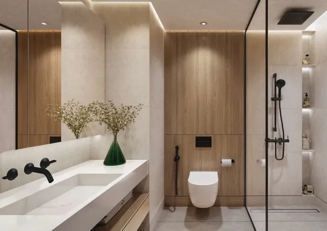 The Cube Residences — ванная комната