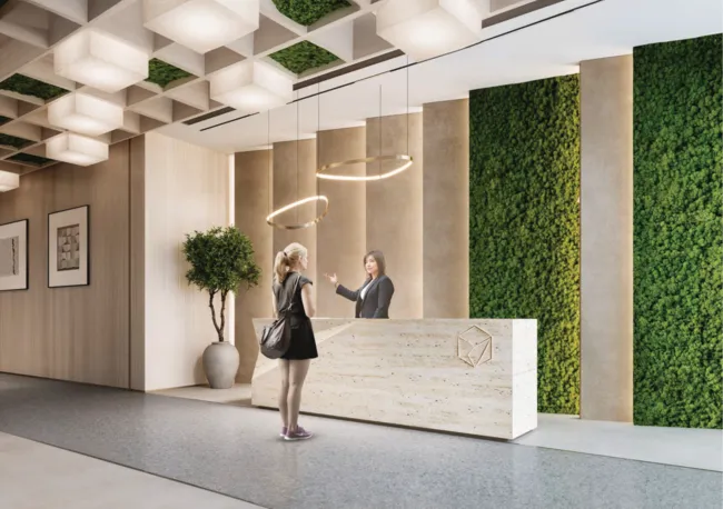 The Cube Residences — лобби