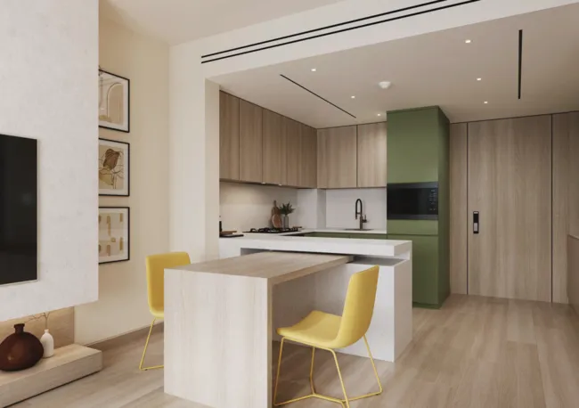 The Cube Residences — кухня