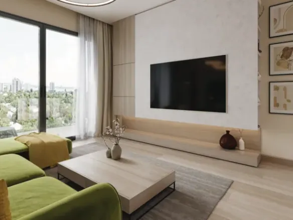The Cube Residences — интерьер гостиной, фото 9