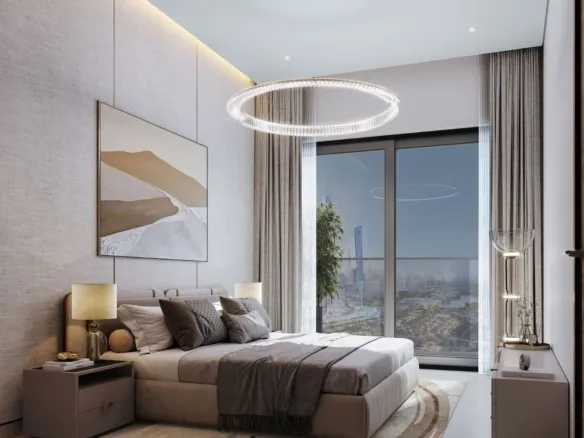 The Eden at Sobha Central — спальня