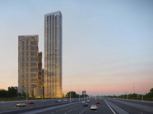 The Element at Sobha One — вид на комплекс, фото 4