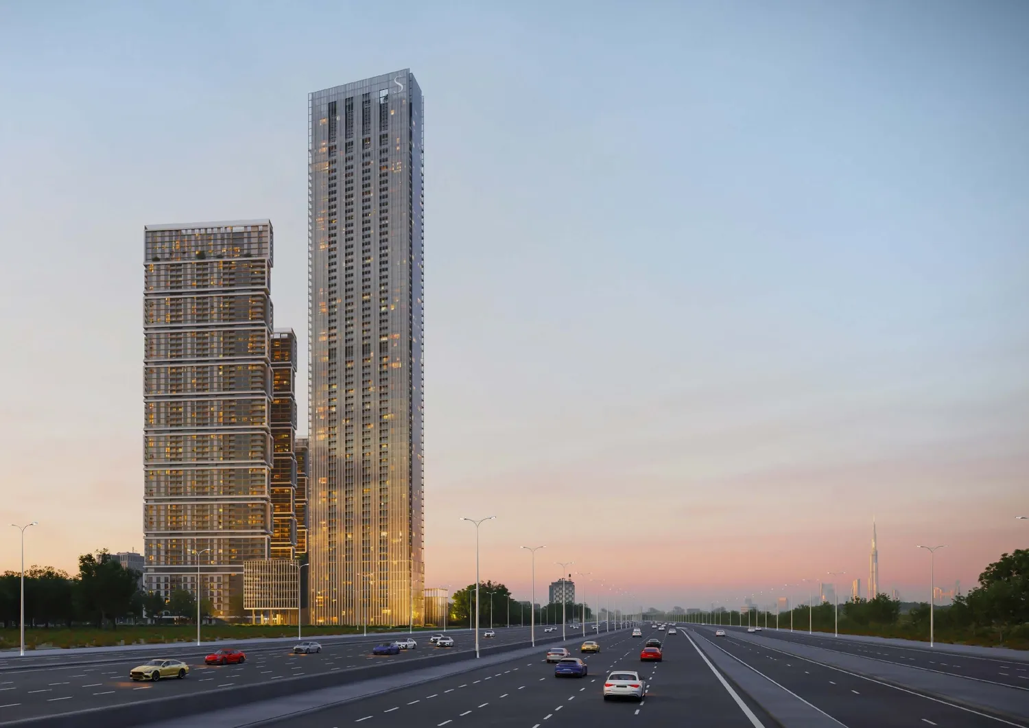 The Element at Sobha One — вид на комплекс, фото 4