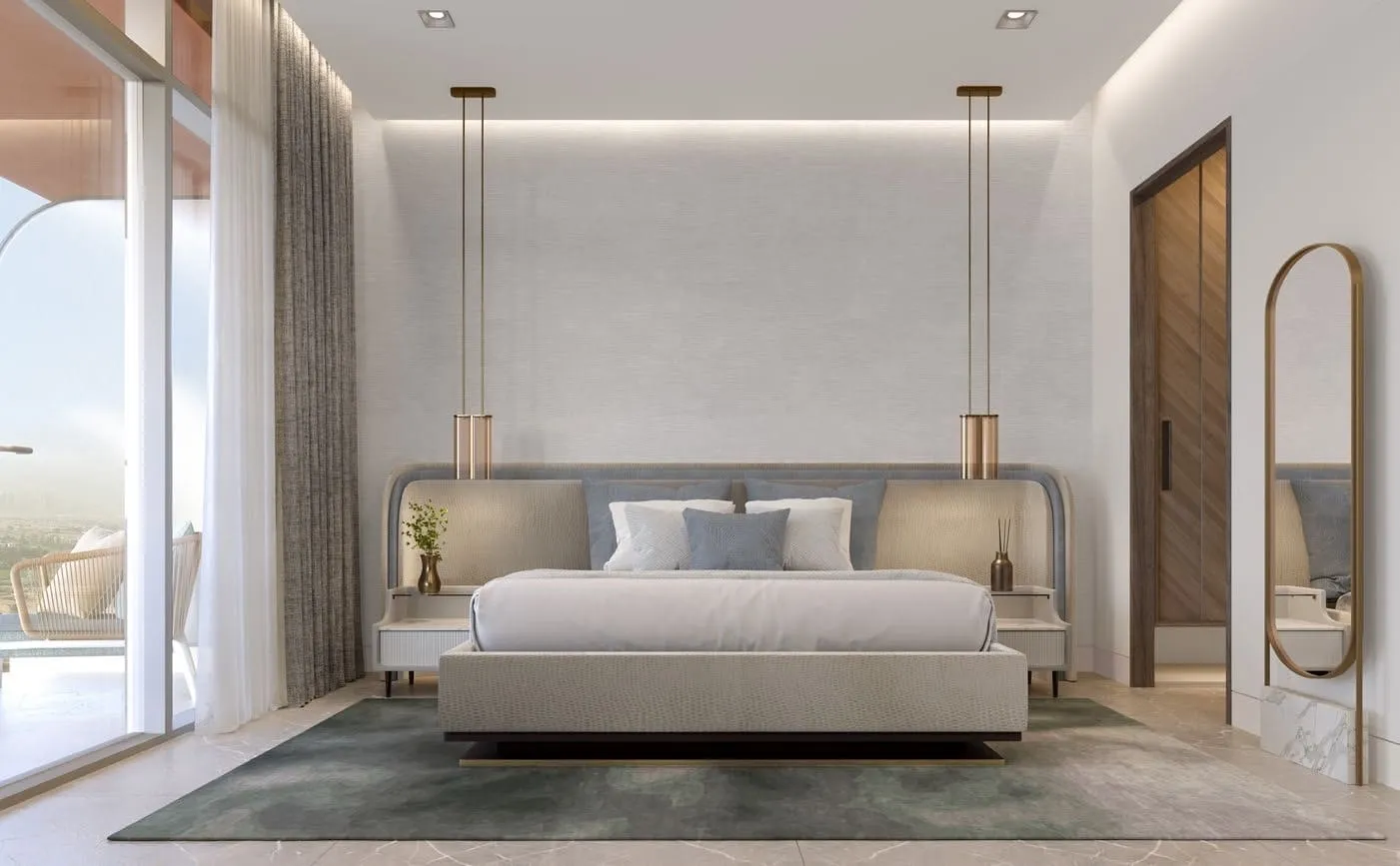 The Golf Residence — спальня