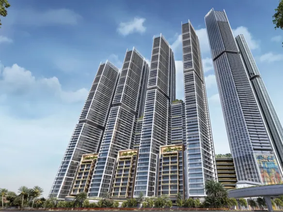 The Mirage at Sobha Central — вид на комплекс, фото 3