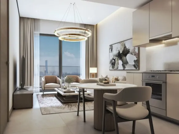 The Mirage at Sobha Central — интерьер гостиной
