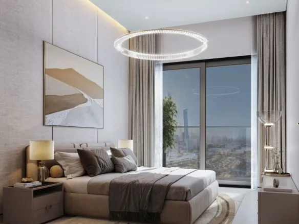 The Mirage at Sobha Central — спальня