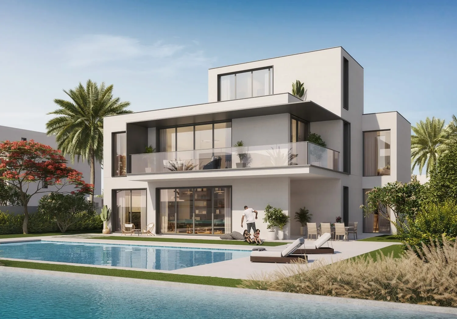 The Oasis Palmiera — фасад виллы