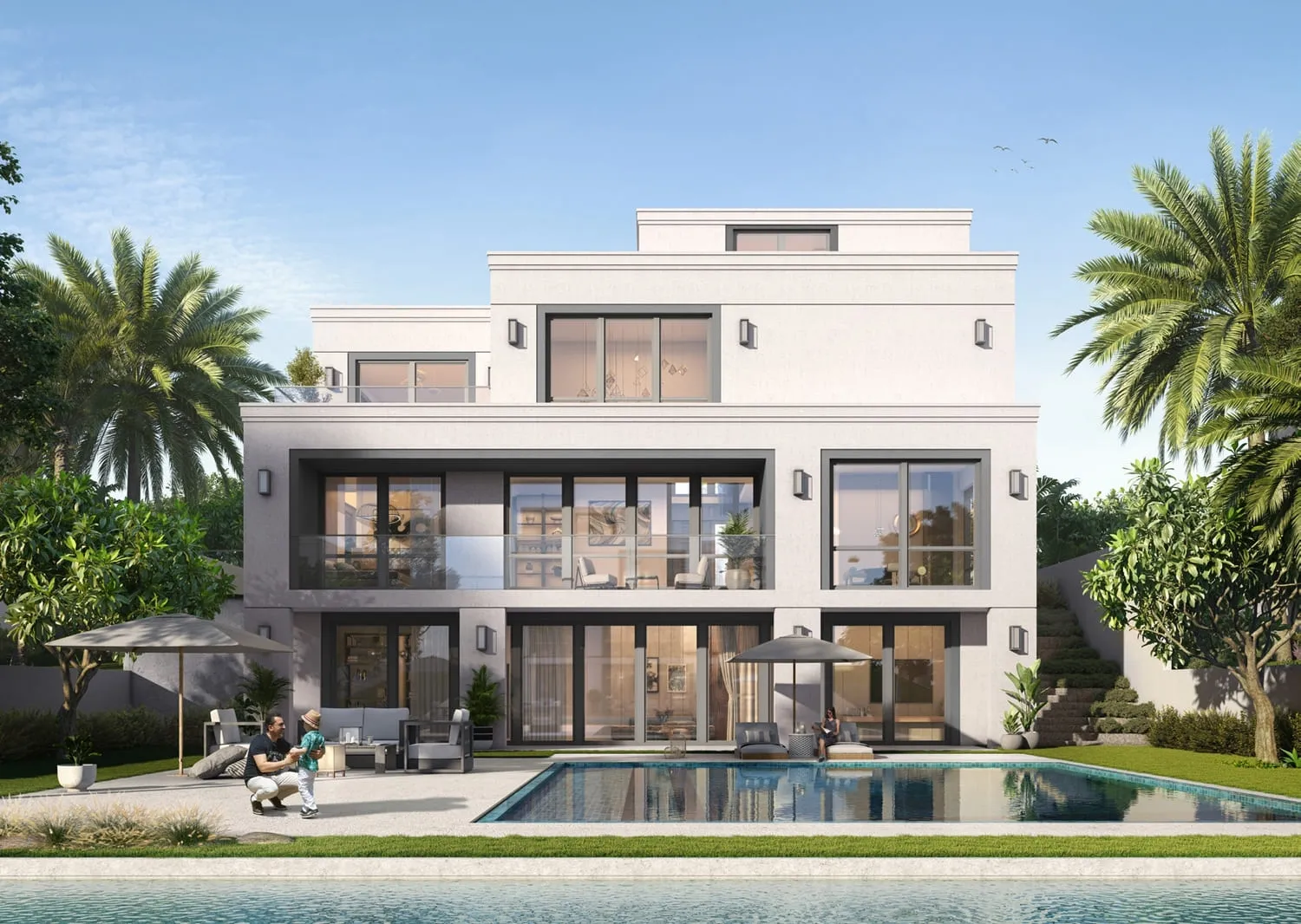 The Oasis Palmiera — фасад виллы, фото 5