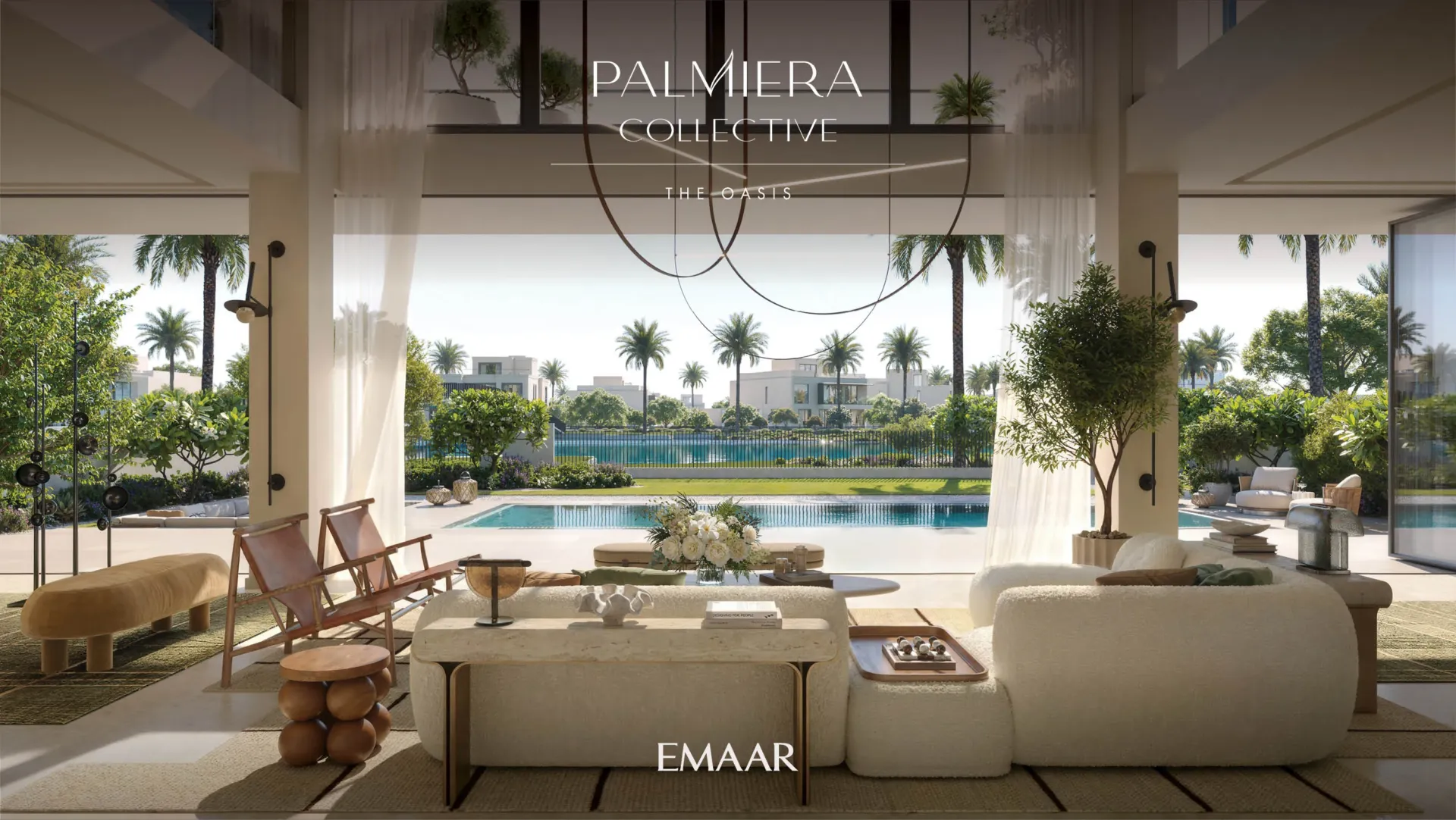 The Oasis - Palmiera Collective — интерьер гостиной