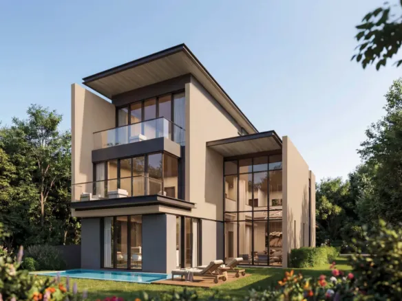 The Orchard at Sobha City — фасад виллы, фото 4