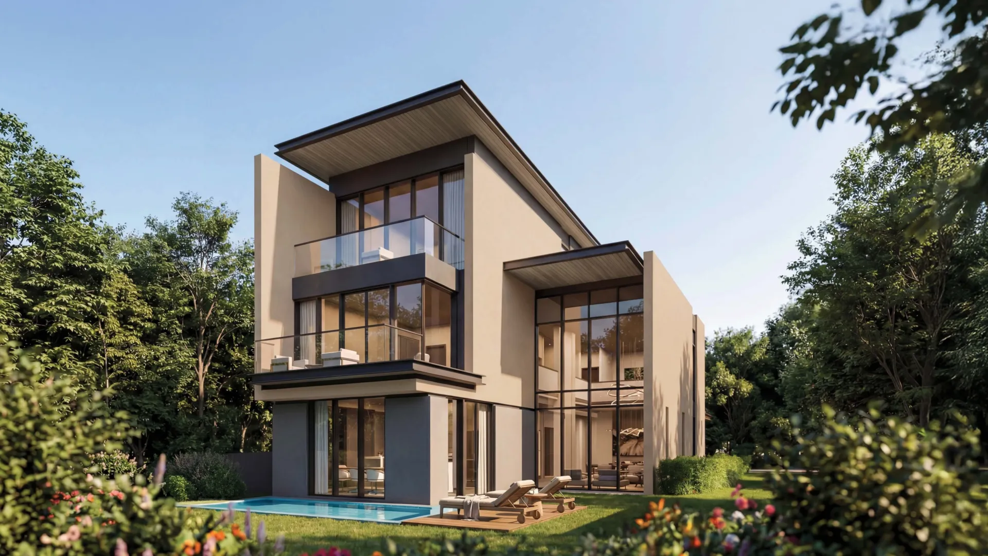 The Orchard at Sobha City — фасад виллы, фото 4