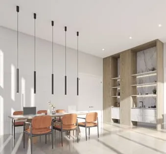 The Orchard Place Towers A & B — обеденная зона