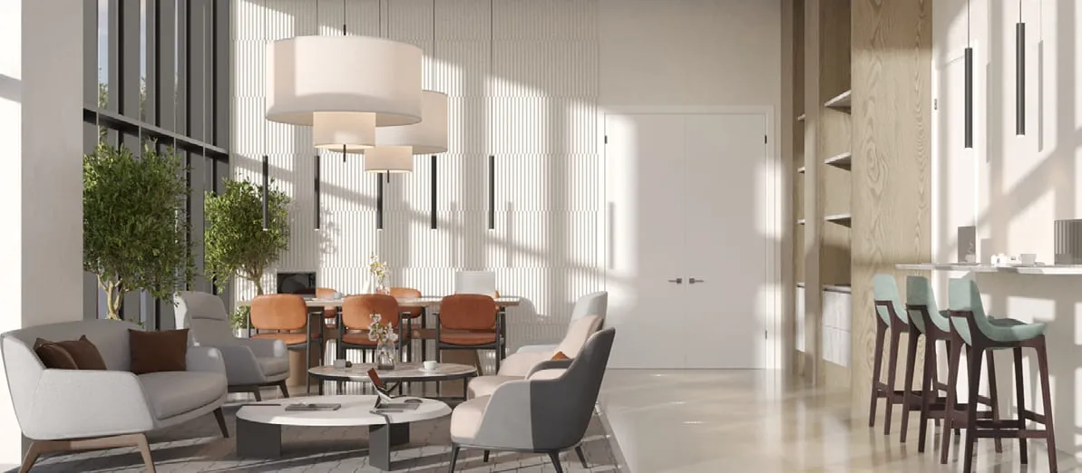 The Orchard Place Towers A & B — лобби