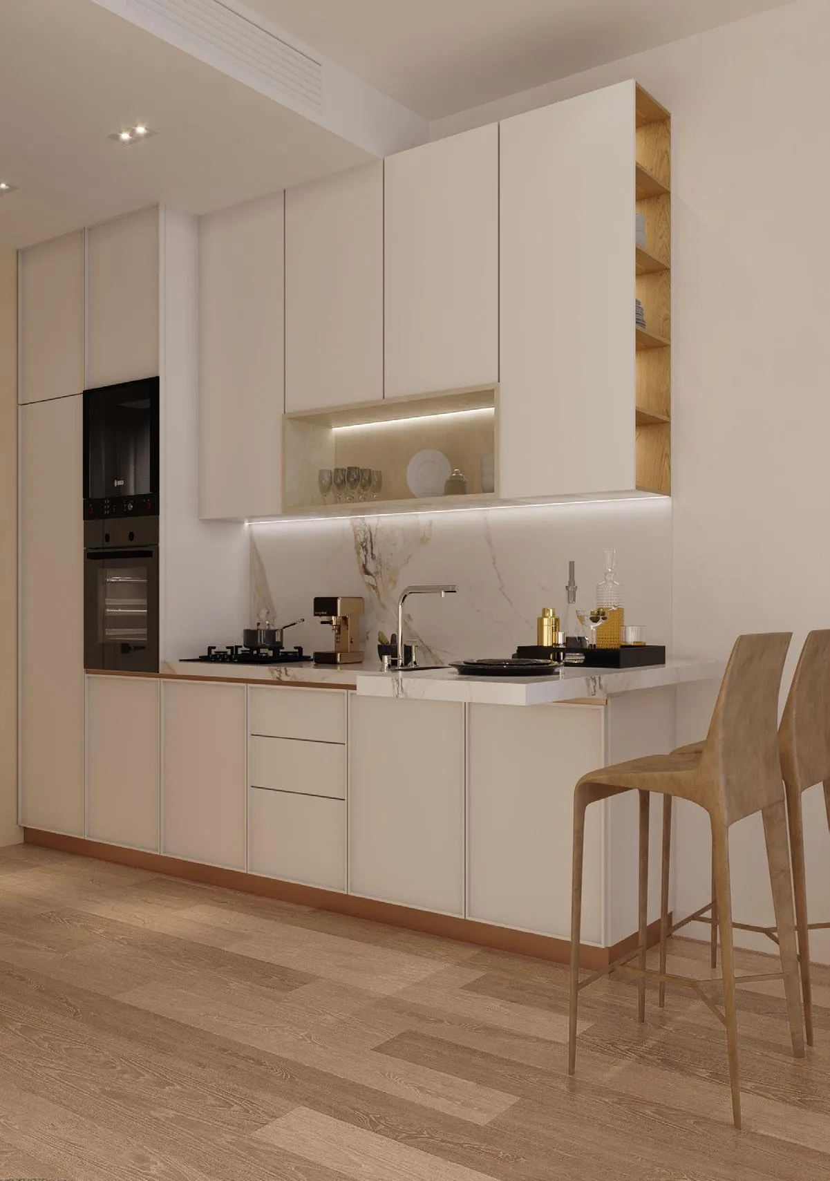 The Orchard Place Towers D & E — кухня